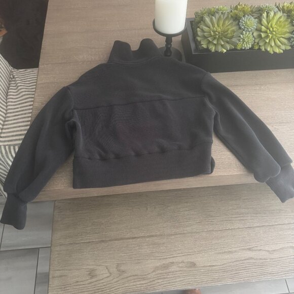 Milano Half-Zip Sweatshirt, Black XS, worn twice - Picture 4 of 4